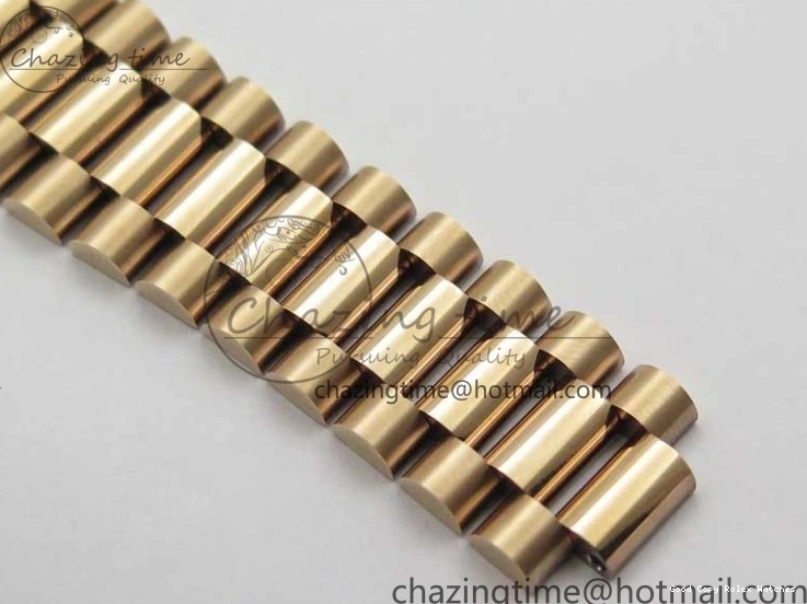 Best AAA Replica Sites Dial 40mm 904 New Version RG Bracelet Bold 228239 2825 President A Crystal Markers Day-Date on RG BP Brown Dial T 0118